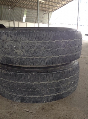 ล้อพร้อมยาง  ขอบ15/6รู กว้าง6.5 พร้อมยาง235/75R15 ยางNitto ปี08 ดอกหนาๆยางไม่กะด้าง