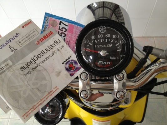 Fino สภาพมือ1 ราคามือ2 ปี56 (ฟรีโอน) Fino สภาพมือ1 ราคามือ2 ปี56 (ฟรีโอน)