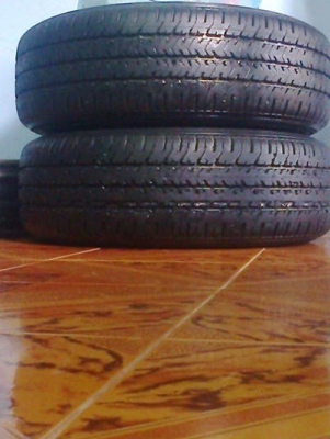 ยางบรรทุก\%215R14มิชลินXCDปี13มี1คู่(ผ้าใบ8ชั้น)