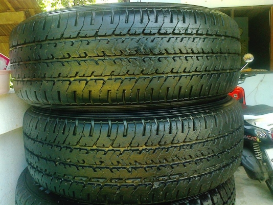 ยางบรรทุก\%215R14มิชลินXCDปี13มี1คู่(ผ้าใบ8ชั้น)