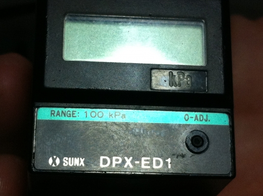 สวิทซ์ลม(เพรสเชอร์สวิทซ์) ดิจิตอล sunx รุ่น DPX แสดงผลเป็นตัวเลขอ่านง่าย มองเห็นชัด