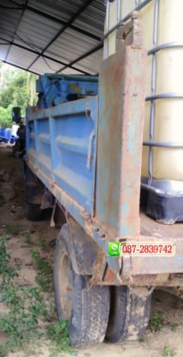 ขายรถดั้มพ์ 6 ล้อ ติดเครน 1 ตัน