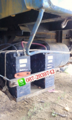 ขายรถดั้มพ์ 6 ล้อ ติดเครน 1 ตัน