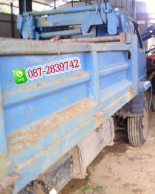 ขายรถดั้มพ์ 6 ล้อ ติดเครน 1 ตัน