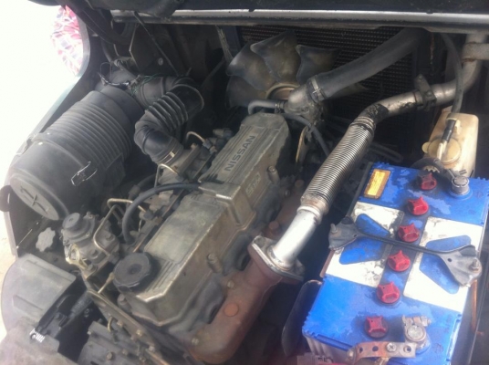 ขายด่วนน!! NISSAN รุ่น L02 FD20 เสา 3 เมตร เกียร์ Manual