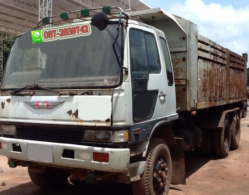 ขายรถบรรทุกดัมพ์ (ขายยก 3 คัน ) 10 ล้อ 2 เพลา