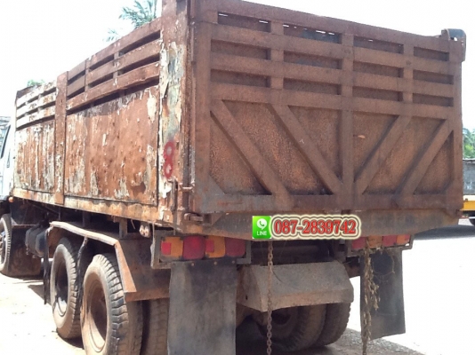 ขายรถบรรทุกดัมพ์ (ขายยก 3 คัน ) 10 ล้อ 2 เพลา