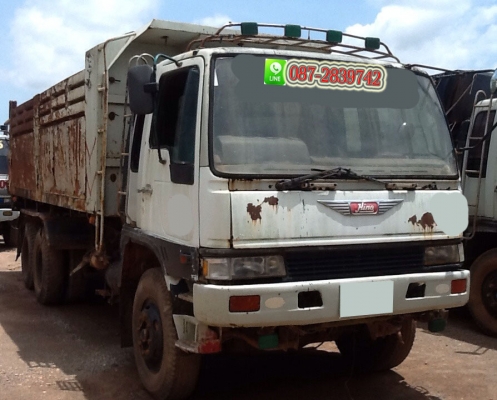 ขายรถบรรทุกดัมพ์ (ขายยก 3 คัน ) 10 ล้อ 2 เพลา