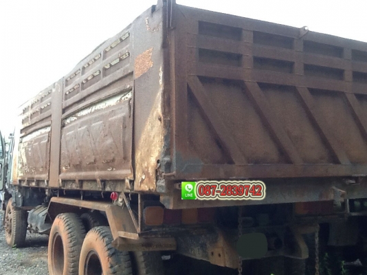 ขายรถบรรทุกดัมพ์ (ขายยก 3 คัน ) 10 ล้อ 2 เพลา