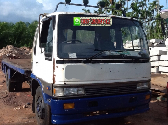 ขายรถบรรทุกพื้นเรียบ 6 ล้อ ขนาดใหญ่