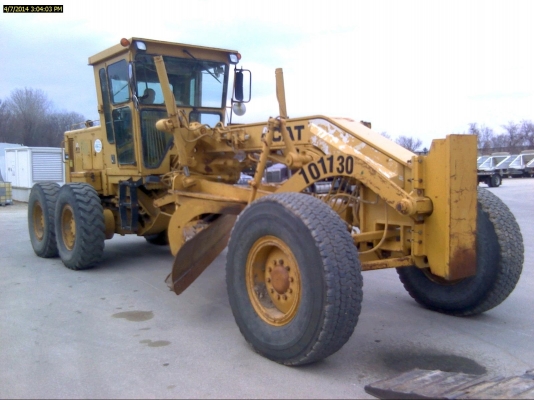 รถเกรด CATERPILLAR 140G s/n72v12xxx นำเข้ามาใหม่ๆสดๆ จากUSA