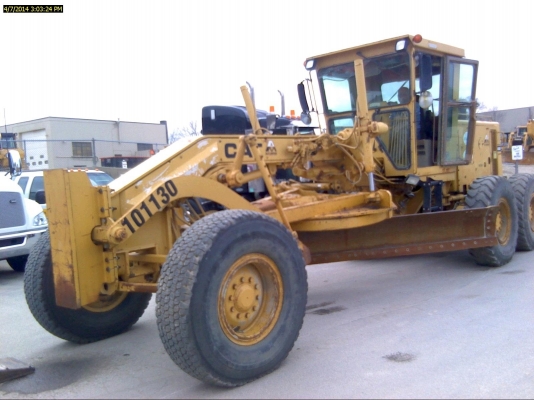รถเกรด CATERPILLAR 140G s/n72v12xxx นำเข้ามาใหม่ๆสดๆ จากUSA
