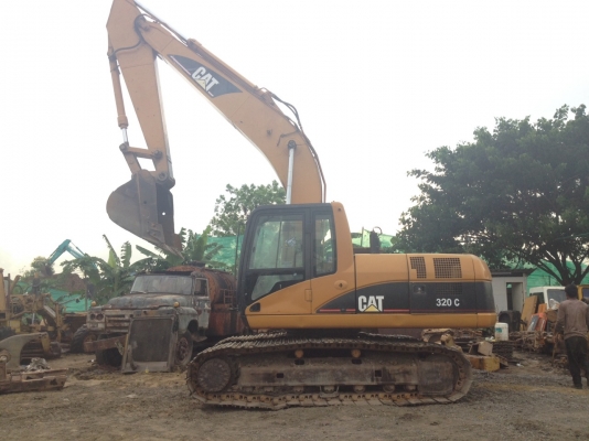 ขายด่วน CAT320C รถสวยพร้อมใช้ เอกสารเล่มทะเบียนค่ะ