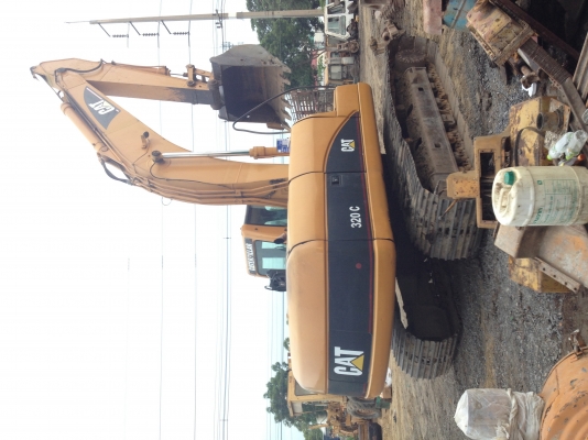 ขายด่วน CAT320C รถสวยพร้อมใช้ เอกสารเล่มทะเบียนค่ะ