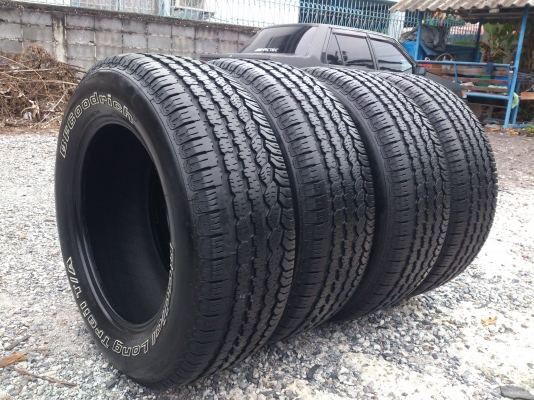 ขายยางBFGoodrich Long trail 265/60R18 MADE IN U.S.A ยางปี11 ดอกยางนิ่มลึกเท่ากัน(สภาพ90\%)สวยๆ จำนวน 1 ชุด