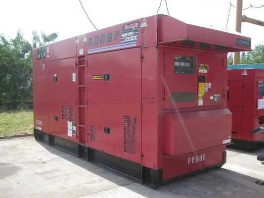 เครื่องปั่นไฟ 600 KVA. DENYO DCA-600SPM ปี 2001