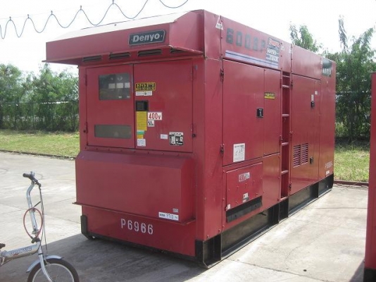 เครื่องปั่นไฟ 600 KVA. DENYO DCA-600SPM ปี 2001