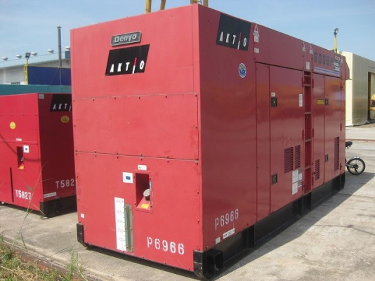เครื่องปั่นไฟ 600 KVA. DENYO DCA-600SPM ปี 2001