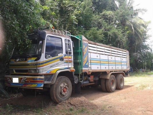 ขายรถสิบล้อ Isuzu Deca 270 ปี40 ดั้มมิเนียม รถใช้งานอยู่ ราคาต่อรองได้