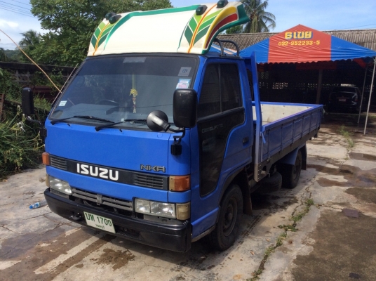 ขาย6ล้อNKR จดทะเบียนปี48 แหนบหน้า-หลัง เครื่อง110แรง พวงมาลัยพาว์เวอร์ กะบะยาว 3ม. พื้นปูเหรด แอร์เย็น เครื่องดี ยางดี ครัทสีสวย ขับดีมากๆ ขาย 270,000บาท