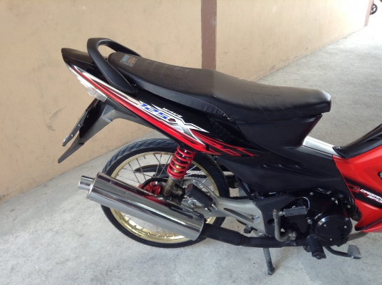 ขาย!!! เวฟ125X กุญแจใหญ่ ดิ๊สหน้าหลัง สภาพสวย ปี52 รถเครื่องดีคับ ทะเบียนครบ ภาษี57