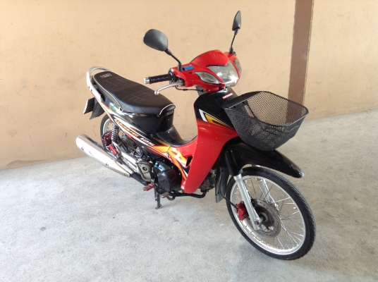 ขาย!!! เวฟ125R กุญแจใหญ่ ดิ๊สหน้าหลัง ปี49 รถเครื่องดีคับ ทะเบียนครบ ภาษีไม่หมด