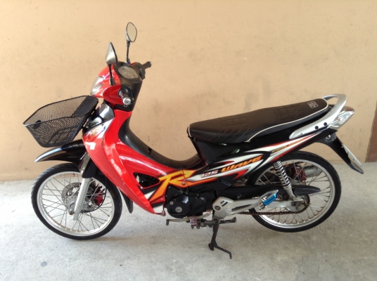 ขาย!!! เวฟ125R กุญแจใหญ่ ดิ๊สหน้าหลัง ปี49 รถเครื่องดีคับ ทะเบียนครบ ภาษีไม่หมด