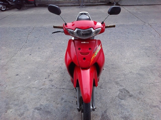 ซูซุกิ สแมช  ปี 46 สีดำ แดง รถบ้าน ราคาเบาๆ 9,900