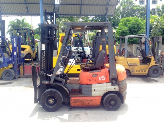 -:-*&bull;*ข า ย ร ถ ย ก เ ก่ า น อ ก*&bull;*-:-TOYOTA 6FD15 รถนอกนำเข้าเครื่องดีเกียร์ดี สนใจติดต่อ098-329-9549/083-062-0223