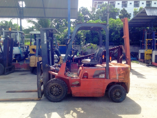 -:-*&bull;*ข า ย ร ถ ย ก เ ก่ า น อ ก*&bull;*-:-NISSAN J02A25 เสาสูง4.3เมตรเสาเข้าตู้ เครื่องเบนซิน สนใจติดต่อ098-329-9549/083-062-0223