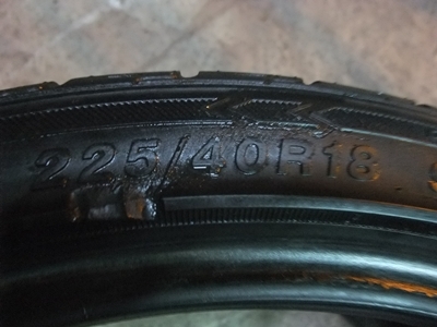 ยางจีน 225/40/18 ปี 12