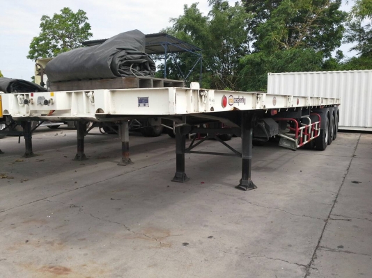 ขายหางพื้นเรียบ 3 เพลา (RCK) ปี'49 มี 4 หางและปี 56 อีก 1 หาง ขายหางพื้นเรียบ 3 เพลา (RCK) ปี'49 มี 4 หางและปี 56 อีก 1 หาง