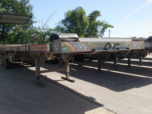 ขายหางพื้นเรียบ 3 เพลา (RCK) ปี'49 มี 4 หางและปี 56 อีก 1 หาง ขายหางพื้นเรียบ 3 เพลา (RCK) ปี'49 มี 4 หางและปี 56 อีก 1 หาง