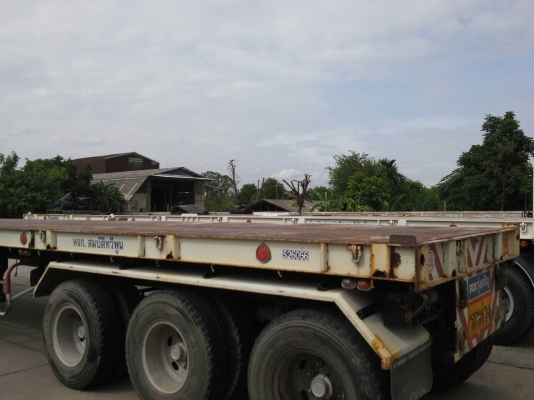 ขายหางพื้นเรียบ 3 เพลา (RCK) ปี'49 มี 4 หางและปี 56 อีก 1 หาง ขายหางพื้นเรียบ 3 เพลา (RCK) ปี'49 มี 4 หางและปี 56 อีก 1 หาง