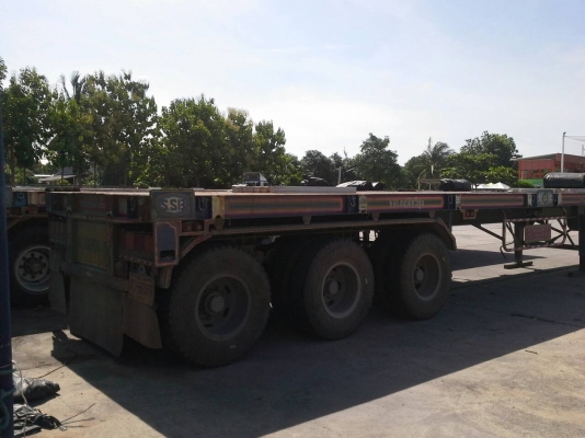 ขายหางพื้นเรียบ 3 เพลา (RCK) ปี'49 มี 4 หางและปี 56 อีก 1 หาง ขายหางพื้นเรียบ 3 เพลา (RCK) ปี'49 มี 4 หางและปี 56 อีก 1 หาง