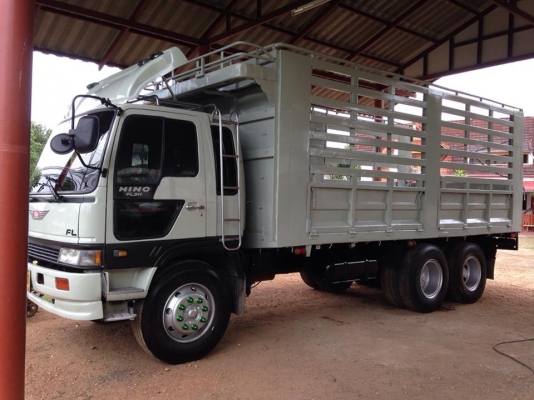 สิบล้อ ฮีโน่ FL 3H ปี 37 กระบะเหล็กมาตรฐาน รถสวยเนี๊ยบ