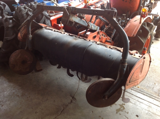 ขายถูกรถไถคูโบต้าB6001พร้อมโรตารี่เก่านอก