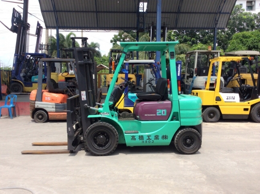 -:-*&yen;*ข า ย ร ถ ย ก เ ก่ า น อ ก*&yen;*-:-MITSUBISHI FG20-F17B เครื่องเบนซิล เสาสูง3เมตร หิ้ง(งาคว่ำหงาย) สนใจติดต่อ098-329-9549/083-062-0223