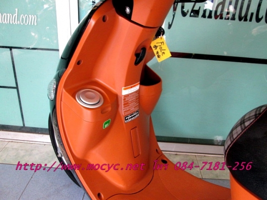 fiore  สีดำนํ้าตาล รถเดือน ต.ค.ปี 56 ไมล์  5282 โล แถม 2 รายการ 24900