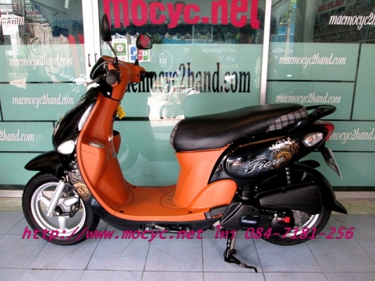 fiore  สีดำนํ้าตาล รถเดือน ต.ค.ปี 56 ไมล์  5282 โล แถม 2 รายการ 24900