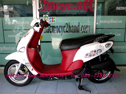 fiore สีขาวแดง (( รถใหม่มือหนึ่ง )) ยังไม่จดทะเบียน รถป้ายแดงราคามือสอง ของแถม 4 รายการ 30900