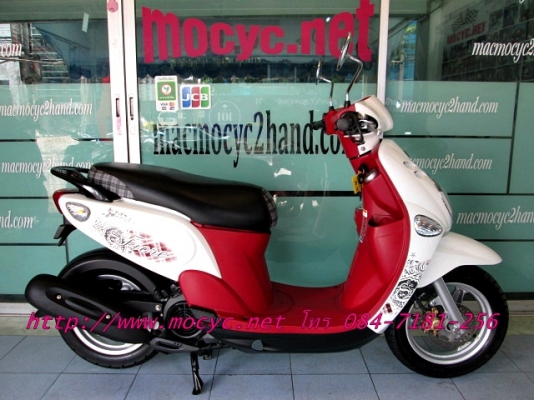 fiore สีขาวแดง (( รถใหม่มือหนึ่ง )) ยังไม่จดทะเบียน รถป้ายแดงราคามือสอง ของแถม 4 รายการ 30900