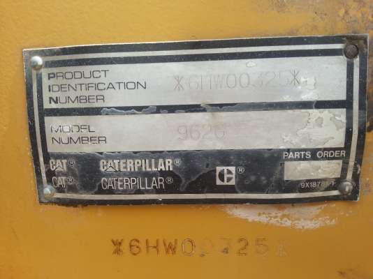 ขายรถตัก CAT 962G ขายรถตัก CAT 962G