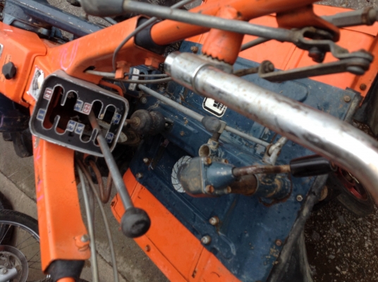 ขายถูกรถไถพรวนดินZK600Aเก่านอก