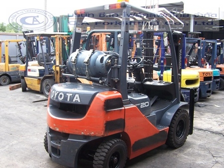 ขายรถ โฟล์คลิฟท์ TOYOTA รุ่น 8-FG20