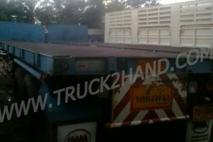 หาง 3เพลาแท้ ของบริษัทสามมิตร ปี 2552