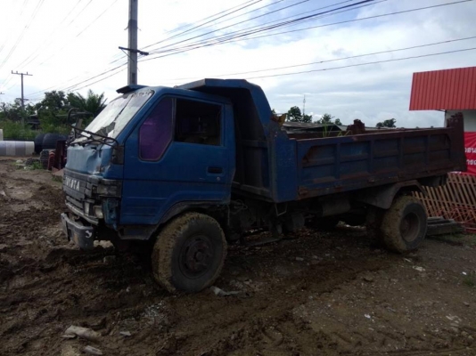 หกล้อดั้ม TOYOTA DYNA 350 BU91 เครื่อง 14 B จำนวน 115 hp ดั้มห้าคิว ราคาคุยกันได้.