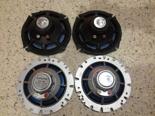 ALPINE DDDRIVE 6นิ้วของเก่าญี่ปุ่นสภาพสวยคู่ละ ALPINE DDDRIVE 6นิ้วของเก่าญี่ปุ่นสภาพสวยคู่ละ