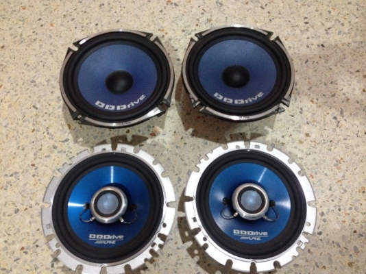 ALPINE DDDRIVE 6นิ้วของเก่าญี่ปุ่นสภาพสวยคู่ละ