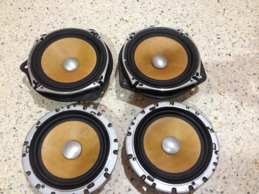 PIONEER 6นิ้วหน้าเหลืองของเก่าญี่ปุ่นสภาพสวยคู่ละ